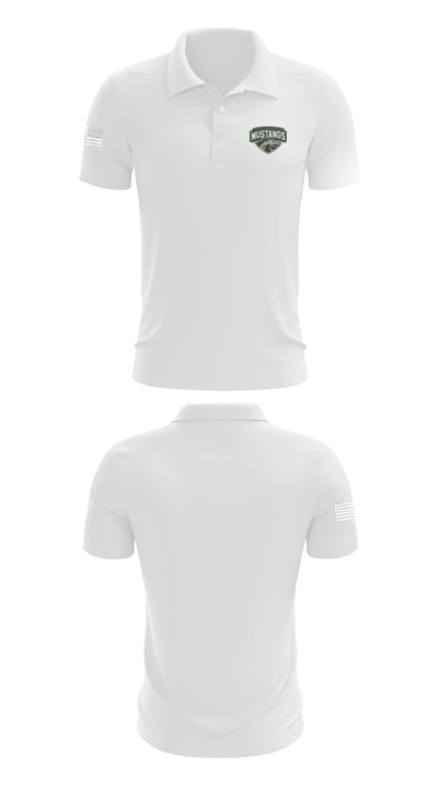 Lehigh Christian Academy High School Basketball 32169597 Short Sleeve Performance Polo - 9