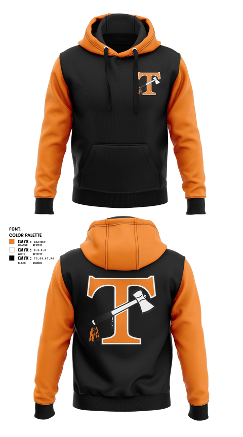 Hoodie, Tecumseh indian, Wrestling, Teamtime, Team time, sublimation, custom sports apparel, team uniforms, spirit wear, spiritwear, sports uniforms, custom shirts, team store, custom team store, fundraiser sports, apparel fundraiser