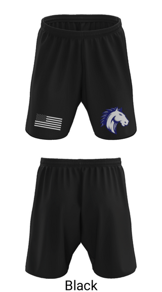 Athletic Shorts With Pockets, Mustangs Volleyball, Men's Volleyball, Teamtime, Team time, sublimation, custom sports apparel, team uniforms, spirit wear, spiritwear, sports uniforms, custom shirts, team store, custom team store, fundraiser sports, apparel fundraiser