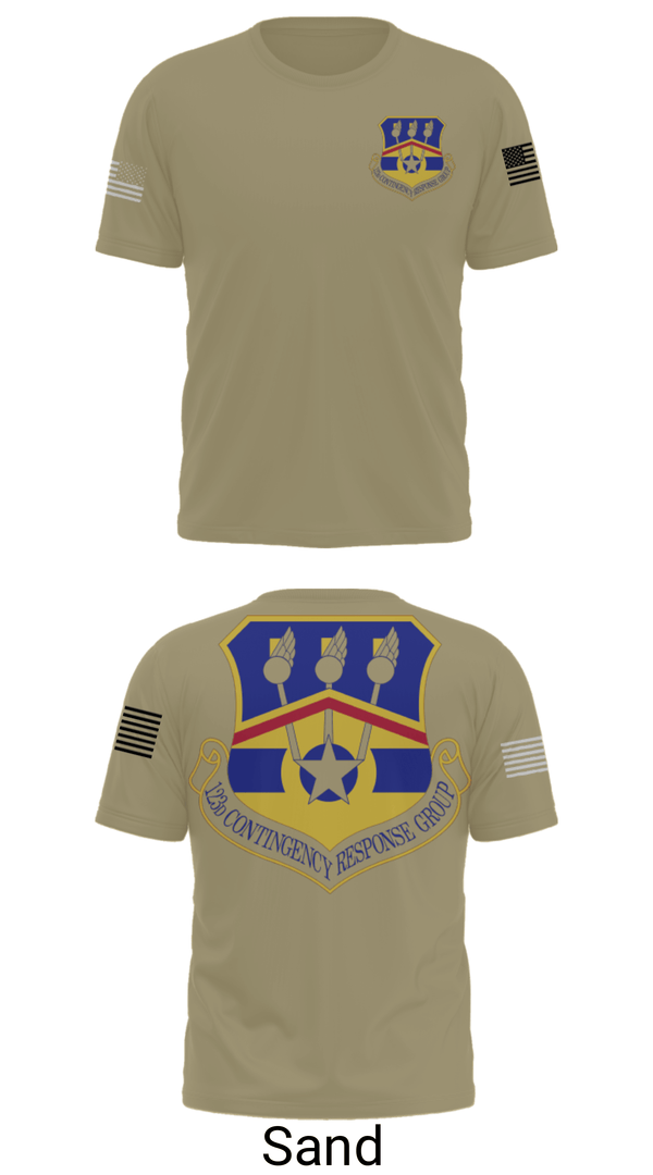 Short Sleeve Performance Shirt, 123d Contingency Response Group, Air Force, Teamtime, Team time, sublimation, custom sports apparel, team uniforms, spirit wear, spiritwear, sports uniforms, custom shirts, team store, custom team store, fundraiser sports, apparel fundraiser