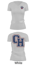Oak Hill High School 95566271 Women's Short Sleeve V-neck Shirt - 19