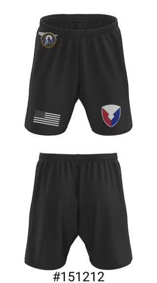 Athletic Shorts With Pockets, USAG Fort Hunter Liggett, Army, Teamtime, Team time, sublimation, custom sports apparel, team uniforms, spirit wear, spiritwear, sports uniforms, custom shirts, team store, custom team store, fundraiser sports, apparel fundraiser