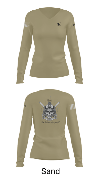 C co 1-185 Th 38843734 Women's Long Sleeve V-neck Shirt - 97