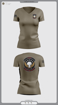 FARP 62203291 Women's Short Sleeve V-neck Shirt - 1