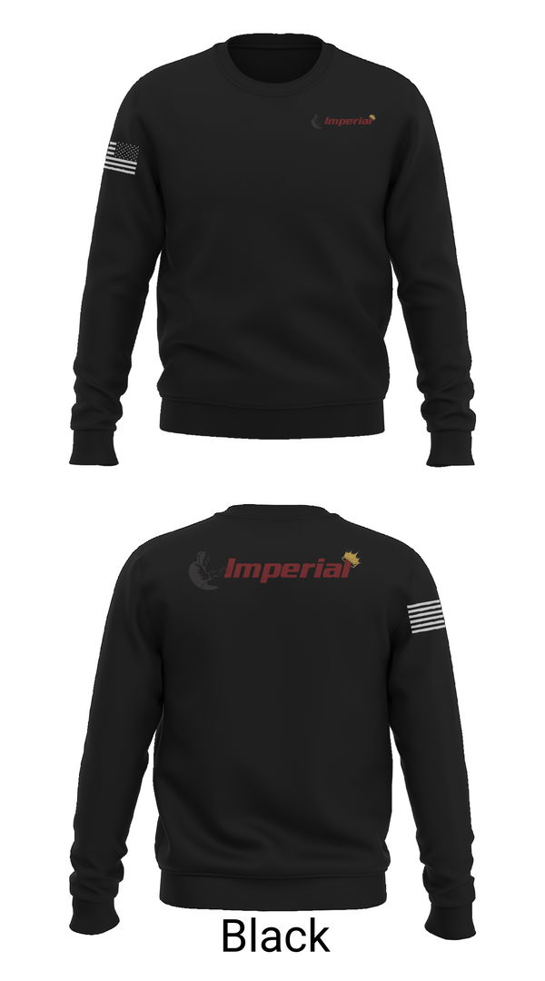 Crew Neck Sweatshirt, Imperial Welding & Repair, , Teamtime, Team time, sublimation, custom sports apparel, team uniforms, spirit wear, spiritwear, sports uniforms, custom shirts, team store, custom team store, fundraiser sports, apparel fundraiser