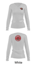 Lincoln High School Wrestling 87606479 Women's Long Sleeve V-neck Shirt - 16