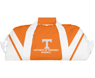 Duffle Bag, University of Tennessee Baseball, Baseball, Teamtime, Team time, sublimation, custom sports apparel, team uniforms, spirit wear, spiritwear, sports uniforms, custom shirts, team store, custom team store, fundraiser sports, apparel fundraiser