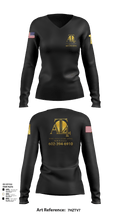 AT 4 pools and landscaping services llc 37065917 Women's Long Sleeve V-neck Shirt - 102
