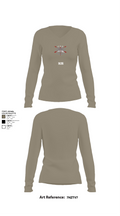 9135 74248707 Women's Long Sleeve V-neck Shirt - 59