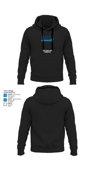 Hoodie, West Bend West Gymnastics, Spirit Store, Teamtime, Team time, sublimation, custom sports apparel, team uniforms, spirit wear, spiritwear, sports uniforms, custom shirts, team store, custom team store, fundraiser sports, apparel fundraiser