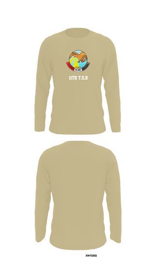 Long Sleeve Performance Shirt, 11th T.S.R, Navy, Teamtime, Team time, sublimation, custom sports apparel, team uniforms, spirit wear, spiritwear, sports uniforms, custom shirts, team store, custom team store, fundraiser sports, apparel fundraiser