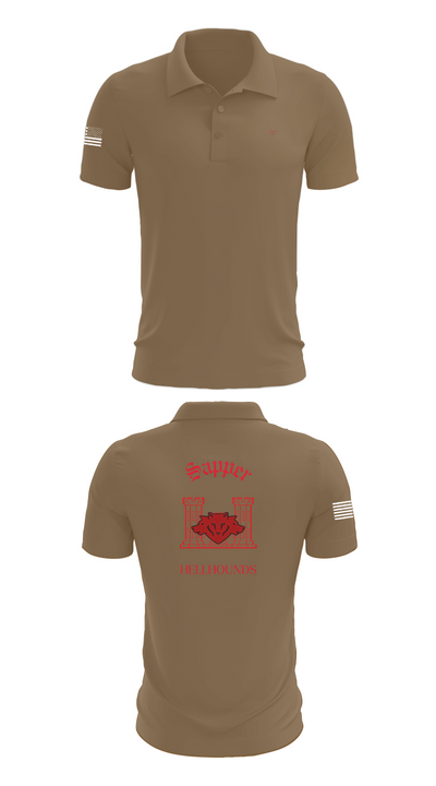 811th EN CO 58008246 Short Sleeve Performance Polo - 7