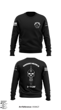 Med platoon, HHC, 2-7 CAV, 3ABCT, 1CD 61958470 Crew Neck Sweatshirt - 2