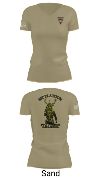Womens Short Sleeve Vneck Shirt, MFRC, Army, Teamtime, Team time, sublimation, custom sports apparel, team uniforms, spirit wear, spiritwear, sports uniforms, custom shirts, team store, custom team store, fundraiser sports, apparel fundraiser