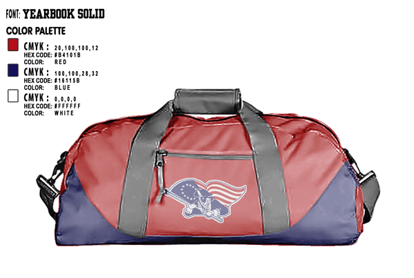 Duffle Bag, Red Land High School Cheer, Cheer, Teamtime, Team time, sublimation, custom sports apparel, team uniforms, spirit wear, spiritwear, sports uniforms, custom shirts, team store, custom team store, fundraiser sports, apparel fundraiser