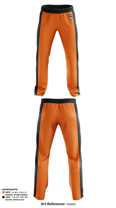 Burlington High School Volleyball 18764299 Sweatpants - 2