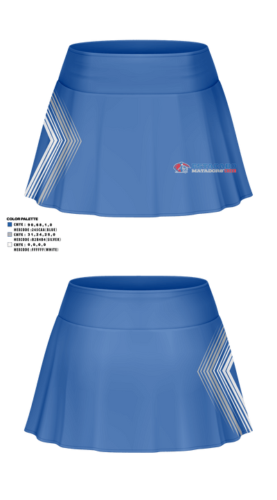 Estacado High School Cheer 9310800 Skort - 42