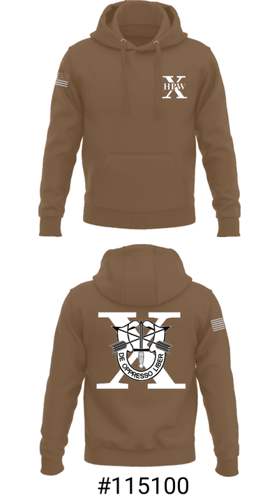 10th Special Forces HPW 55640979 Hoodie - 17