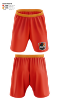 Michigan Burn Athletic Shorts With Pockets - 1