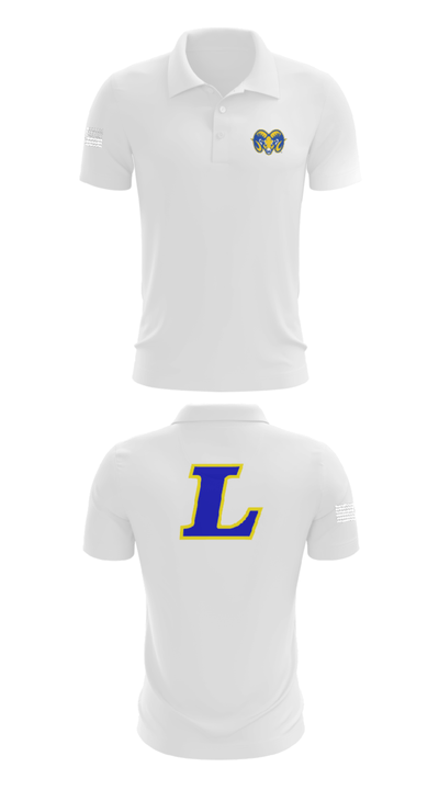 Lakeside High School Basketball 7713831 Short Sleeve Performance Polo - 9