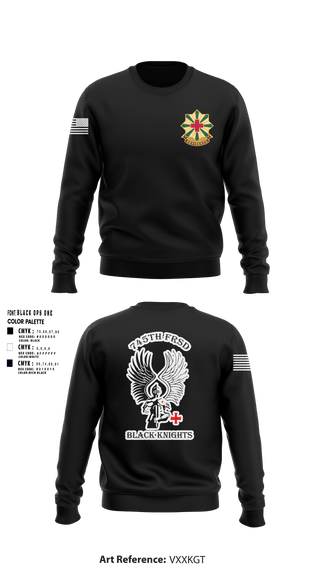 Crew Neck Sweatshirt, 745th Forward Resuscitative Surgical Detachment, Army, Teamtime, Team time, sublimation, custom sports apparel, team uniforms, spirit wear, spiritwear, sports uniforms, custom shirts, team store, custom team store, fundraiser sports, apparel fundraiser