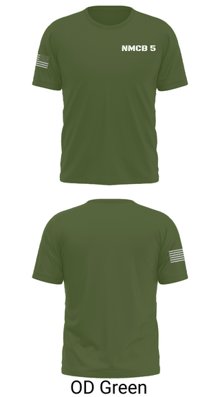 Old School Cotton Feel Shirt, NMCB 5, Navy, Teamtime, Team time, sublimation, custom sports apparel, team uniforms, spirit wear, spiritwear, sports uniforms, custom shirts, team store, custom team store, fundraiser sports, apparel fundraiser