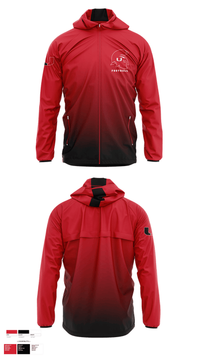 Union High School Football 19698543 Windbreaker - 1