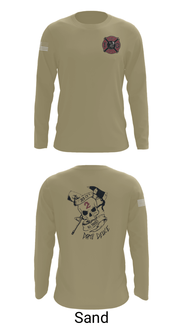 Long Sleeve Performance Shirt, 386th ECES/CEF, Fire Department, Teamtime, Team time, sublimation, custom sports apparel, team uniforms, spirit wear, spiritwear, sports uniforms, custom shirts, team store, custom team store, fundraiser sports, apparel fundraiser