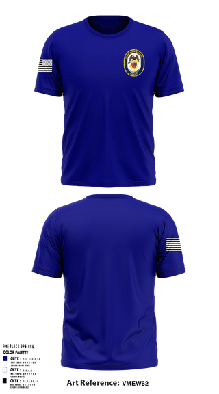 Short Sleeve Performance Shirt, Tabb NJROTC, Navy, Teamtime, Team time, sublimation, custom sports apparel, team uniforms, spirit wear, spiritwear, sports uniforms, custom shirts, team store, custom team store, fundraiser sports, apparel fundraiser