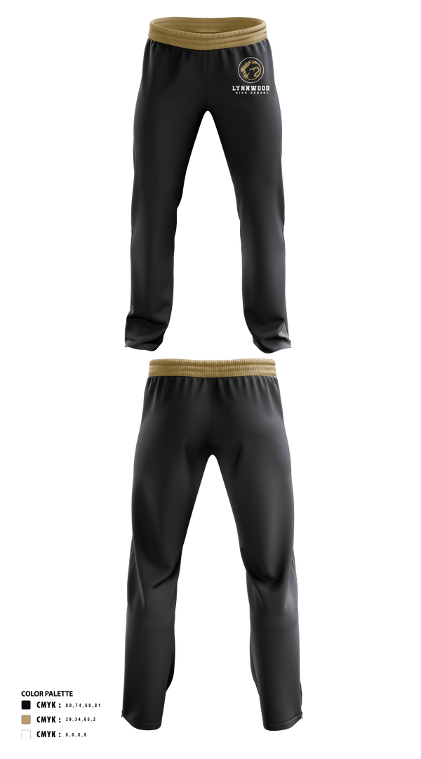 Sweatpants, Lynnwood High School Cross Country, Cross Country, Teamtime, Team time, sublimation, custom sports apparel, team uniforms, spirit wear, spiritwear, sports uniforms, custom shirts, team store, custom team store, fundraiser sports, apparel fundraiser