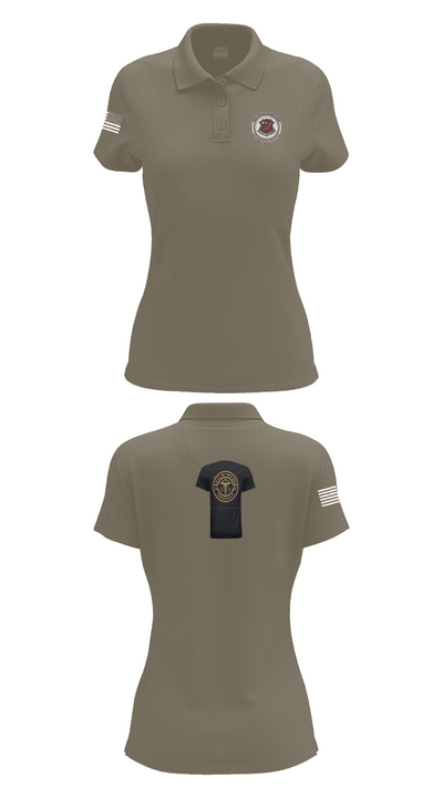 BOLC 187TH 66785601 Women's Short Sleeve Performance Polo  - 75