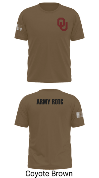 Old School Cotton Feel Shirt, OU Army ROTC, Army, Teamtime, Team time, sublimation, custom sports apparel, team uniforms, spirit wear, spiritwear, sports uniforms, custom shirts, team store, custom team store, fundraiser sports, apparel fundraiser