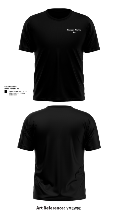 Pinnacle Martial Arts 28485454 Short Sleeve Performance Shirt - 1