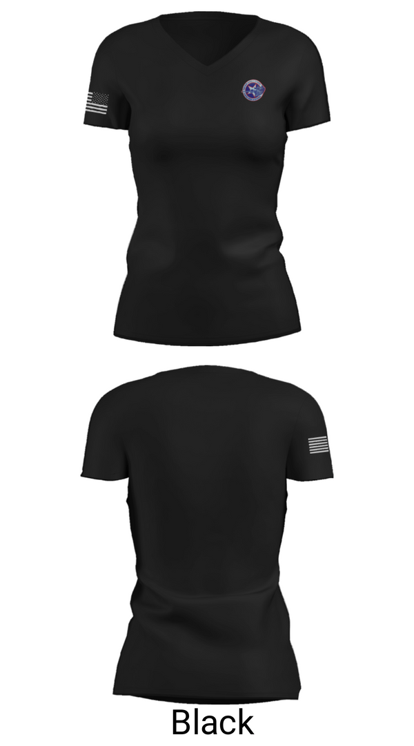 Women's Short Sleeve Vneck Shirt, PMA 242, Marines, Teamtime, Team time, sublimation, custom sports apparel, team uniforms, spirit wear, spiritwear, sports uniforms, custom shirts, team store, custom team store, fundraiser sports, apparel fundraiser