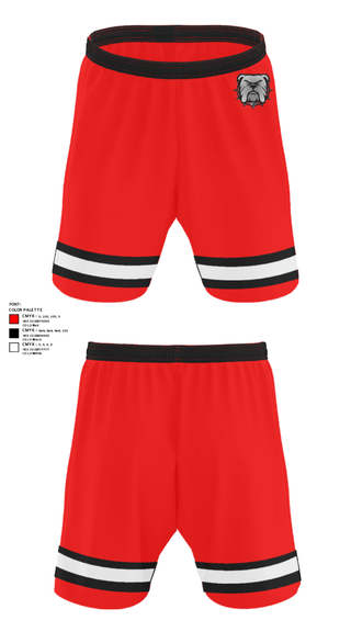 Athletic Shorts With Pockets, Wheeler County Middle School Softball, Softball, Teamtime, Team time, sublimation, custom sports apparel, team uniforms, spirit wear, spiritwear, sports uniforms, custom shirts, team store, custom team store, fundraiser sports, apparel fundraiser