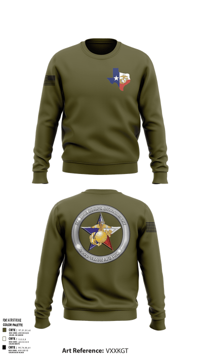 Goodfellow AFB MCD 8795837 Crew Neck Sweatshirt - 121