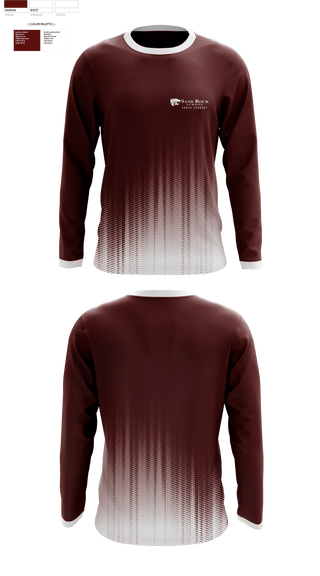 Long Sleeve Performance Shirt, Sand Rock High School Cross Country, Cross Country, Teamtime, Team time, sublimation, custom sports apparel, team uniforms, spirit wear, spiritwear, sports uniforms, custom shirts, team store, custom team store, fundraiser sports, apparel fundraiser