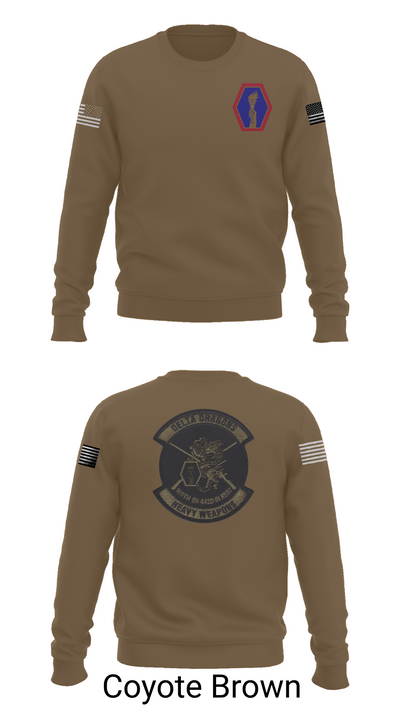 100th Battalion 442nd Infantry Delta dragons 60081058 Crew Neck Sweatshirt - 5