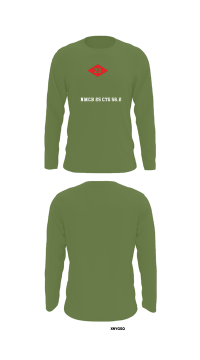NMCB 25 CTG 56.2 1038255 Long Sleeve Performance Shirt - 50