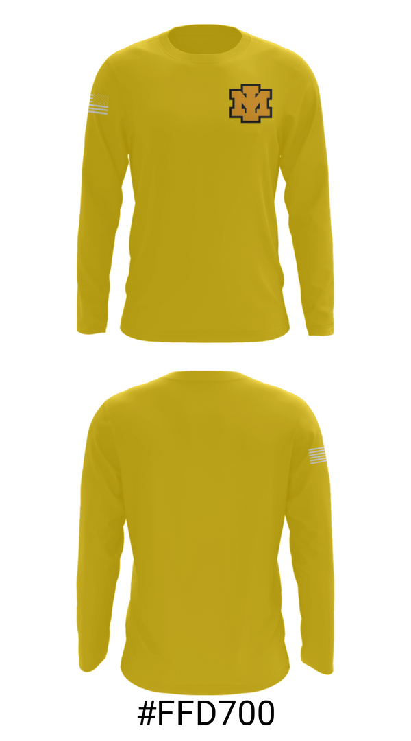 Long Sleeve Performance Shirt, Iron Mountain High School Tennis, Tennis, Teamtime, Team time, sublimation, custom sports apparel, team uniforms, spirit wear, spiritwear, sports uniforms, custom shirts, team store, custom team store, fundraiser sports, apparel fundraiser