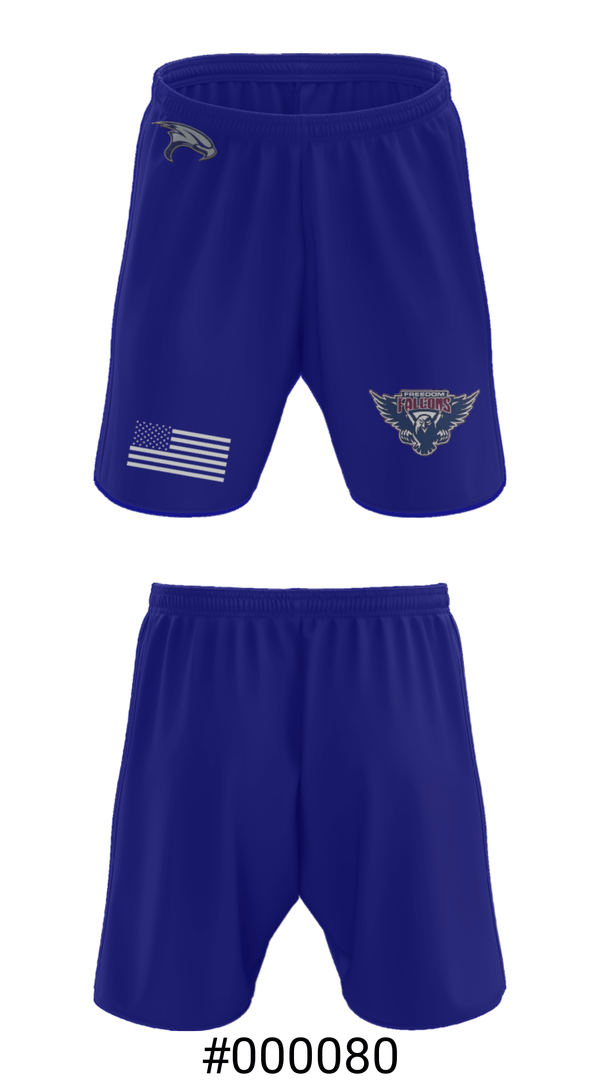 Athletic Shorts With Pockets, Freedom High School Softball, Softball, Teamtime, Team time, sublimation, custom sports apparel, team uniforms, spirit wear, spiritwear, sports uniforms, custom shirts, team store, custom team store, fundraiser sports, apparel fundraiser