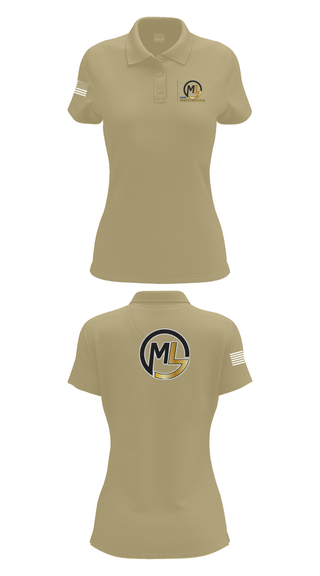 Womens Short Sleeve Performance Polo, ML concrete Llc, , Teamtime, Team time, sublimation, custom sports apparel, team uniforms, spirit wear, spiritwear, sports uniforms, custom shirts, team store, custom team store, fundraiser sports, apparel fundraiser