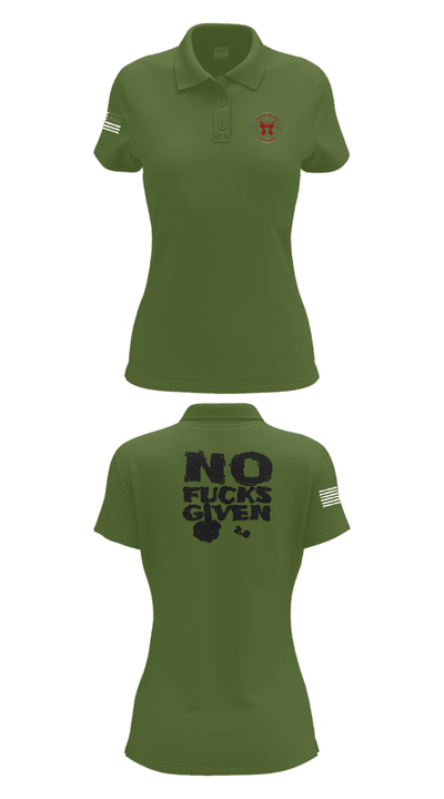 Rakkasans 60177220 Women's Short Sleeve Performance Polo  - 55