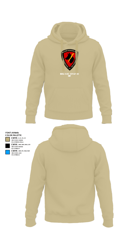 Hoodie, Naval Base Kitsap K9 Unit, Navy, Teamtime, Team time, sublimation, custom sports apparel, team uniforms, spirit wear, spiritwear, sports uniforms, custom shirts, team store, custom team store, fundraiser sports, apparel fundraiser