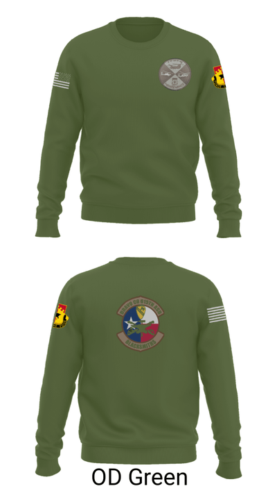 B Co 615th ASB - Tangos 38236769 Crew Neck Sweatshirt - 45