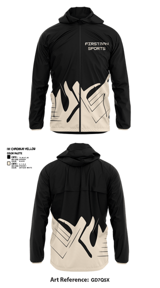 Windbreaker, Firstman Sports, , Teamtime, Team time, sublimation, custom sports apparel, team uniforms, spirit wear, spiritwear, sports uniforms, custom shirts, team store, custom team store, fundraiser sports, apparel fundraiser