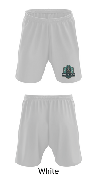 Athletic Shorts With Pockets, Daddy’s Beard Company, , Teamtime, Team time, sublimation, custom sports apparel, team uniforms, spirit wear, spiritwear, sports uniforms, custom shirts, team store, custom team store, fundraiser sports, apparel fundraiser