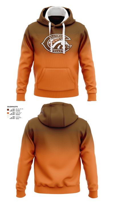 Claymont High School Bowling 47250303 Hoodie - 40