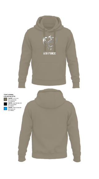 Hoodie, 18th Air Support Operations Group, Air Force, Teamtime, Team time, sublimation, custom sports apparel, team uniforms, spirit wear, spiritwear, sports uniforms, custom shirts, team store, custom team store, fundraiser sports, apparel fundraiser