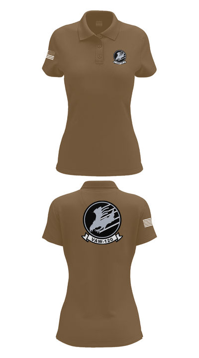VAW-120 7271813 Women's Short Sleeve Performance Polo  - 14